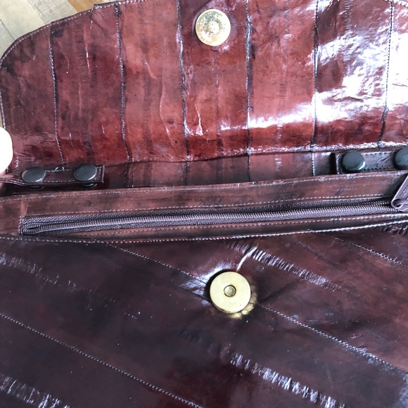 Vintage Eel Skin Purse Lee Sands - Picture 3 of 7